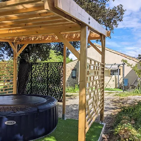 Du Petit Caillou En Drome Provencale , Jacuzzi Privatif En Supplement Apartmán Saint-Restitut