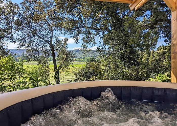 Du Petit Caillou En Drome Provencale , Jacuzzi Privatif En Supplement * Saint-Restitut
